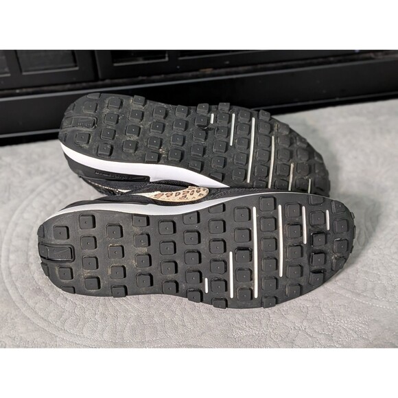 Nike Waffle One Leopard Animal Print Retro Sneakers Shoes Low Top Women's 9 - Picture 6 of 7